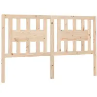 vidaXL Hoofdbord 166x4x100 cm massief grenenhout