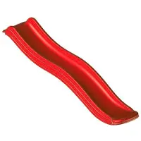 Intergard Glijbaan tuin rood 175cm voor houten speeltoestellen