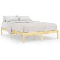 vidaXL Bedframe massief hout 180x200 cm