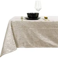 Unique living | tafelkleed bobby 150x250cm ivory