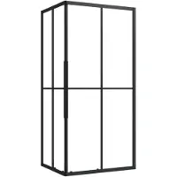 vidaXL Douchecabine 90x70x180 cm ESG