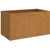 vidaXL Plantenbak 62x40x39 cm cortenstaal