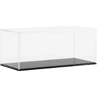 vidaXL Vitrine transparant 34x16x14 cm acryl