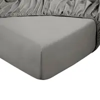 DoubleDry Hoeslaken 100% natuurlijk katoen eenpersoons 90x200 cm zacht &