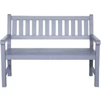 SenS Tuinbank "Bordeaux" grijs hout 125x92cm grijs Hout Tuinbank