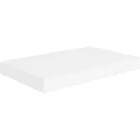 vidaXL Wandschap zwevend 40x23,5x3,8 cm MDF wit