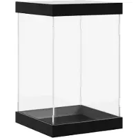 vidaXL Vitrine transparant 14x14x22 cm acryl