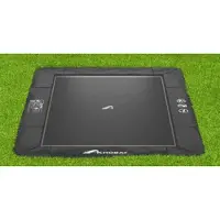 Akrobat Flat to the ground Trampoline Rechthoekig Primus Zwart/Zwart 335x244 cm