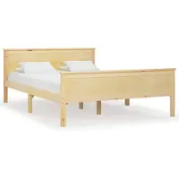 vidaXL Bedframe massief grenenhout 120x200 cm
