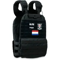 Matchu Sports Tactical weight vest - Zwart - 60 cm - 32 cm
