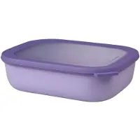 Mepal - Multikom Cirqula vershouddoos - 2000 ml - Rechthoekig - Vivid lilac