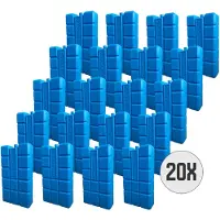 DULA Koelelementen - blauw - 20 stuks - 750 gram - 20x10,5x4cm