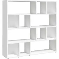 vidaXL Boekenkast/kamerscherm 105x24x102 cm wit