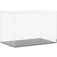 vidaXL Displaybox transparant 56x36x37 cm acryl