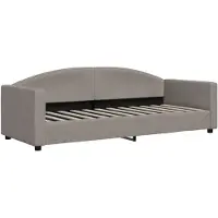 vidaXL - Slaapbank - 80x200 - cm - stof - taupe