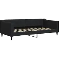 vidaXL Slaapbank 90x200 cm stof zwart