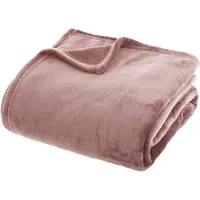 Atmosphera Roze Flanellen Deken 180 x 230 cm