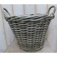 Warentuin Mand met twee handvaten groot circa dia 40 cm