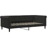 vidaXL Slaapbank 90x190 cm fluweel zwart