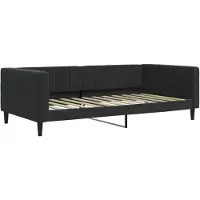 vidaXL Slaapbank 100x200 cm fluweel zwart