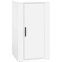vidaXL Dressoir 40x33x70 cm bewerkt hout wit