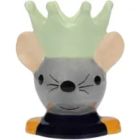 Kitchencraft - Eierdopje, Keramiek, Handgeschilderd, Muizenkoning - KitchenCraft The Nutcracker Collection