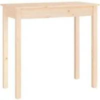 vidaXL Wandtafel 80x40x75 cm massief grenenhout