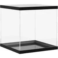 vidaXL Vitrine transparant 30x30x30 cm acryl