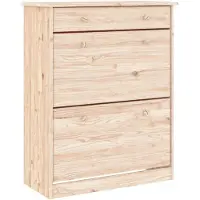 vidaXL Schoenenkast ALTA 77x35x96 cm massief grenenhout