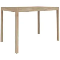 vidaXL Eettafel 110x70x75 cm massief acaciahout