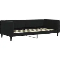 vidaXL Slaapbank 90x200 cm fluweel zwart