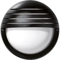 Performance In Lighting LED Armatuur Ø239mm | 1X E27 Max 15W | IP44 Zwart