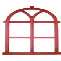 Intergard Kerkraam gietijzer 43x67cm