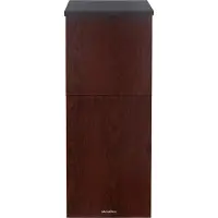 Logixbox - Pakketbrievenbus - Trendybox Wood - Hoge kwaliteit - 1.0 mm Staal - Vrijstaand met Achteruitname - Grijs -- GEEN Bouwpakket--