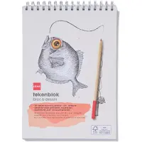 HEMA Schetsboek Met Spiraal A4 220gr