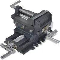 vidaXL Bankschroef handmatig 78 mm