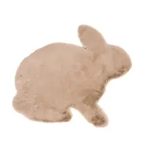 Karpi Vloerkleed Rabbit taupe 70x80 cm