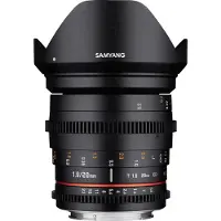 Samyang 20mm T1.9 VDSLR Fuji X