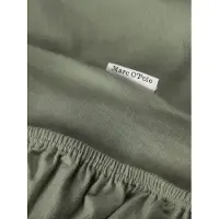 Marc O'Polo Hoeslaken Premium Organic Jersey Light Green (Katoen)-Lits-Jumeaux XL (180/200 x 200/210/220 cm)