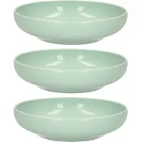 Forte Plastics Plasticforte Kommetje/schaaltje - 6x - mintgroen - D16 x 4 cm - 520 ml - kunststof - Kommetjes