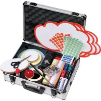 Franken KOMPAKT Presentatiekoffer Aluminium Aantal onderdelen: 2100 43 cm x 12 cm x 32 mm Zilver