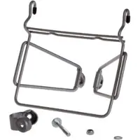 Steco Drager mand-mee ano look met over sized klem 254mm - ZILVER