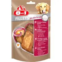 8In1 Fillets Pro Small - Hondensnacks - 80 g Skin & Coat