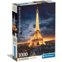 Clementoni puzzel 1000pcs tour eiffel Karton Puzzel