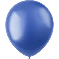 Folat Ballonnen Radiant Royal Blue Metallic 33cm - 50 stuks (metallic radiant royal blue)
