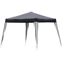 Lifetime Garden Lifetime Partytent 3 x 3 meter, inklapbaar - Tuincent voor zonbescherming - Wit/Grijs