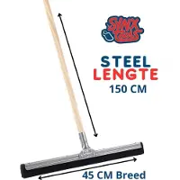 Synx Tools Vloertrekker met steel 45 cm - Met Steel 150cm