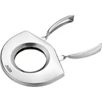 GEFU SCISO Eierknipper – Eierdopper voor Gekookte en Rauwe Eieren – RVS Eieropener – Geschikt voor Alle Eiermaten
