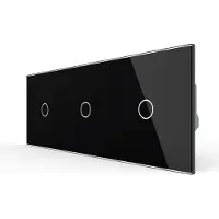 Livolo | Zwart | 1+1+1 | Dimmer | Smart Home - Bekijk hier!