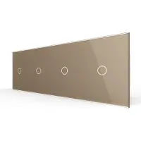 Livolo Dimmer in goud, zwart, wit en grijs | design, bestel nu
